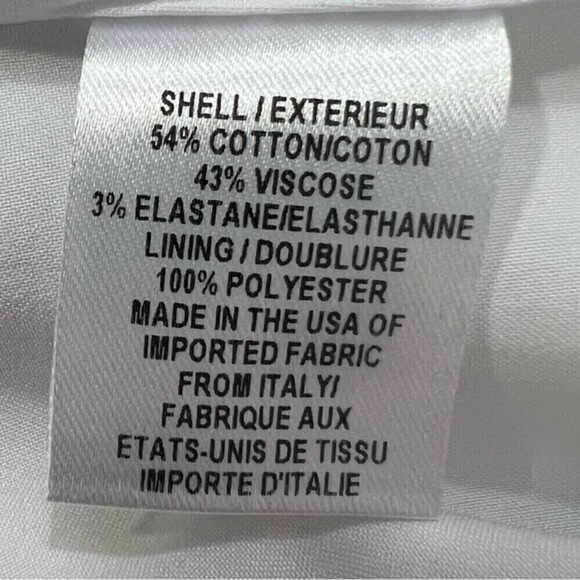 Milly Floral Graphic White Gray Green Cap Sleeve Sheath Dress Size 6 - Picture 12 of 12